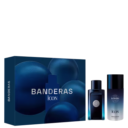 Conjunto The Icon Banderas Masculino com Eau de Toilette 100ml e Desodorante Spray 150ml