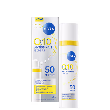 NIVEA Q10 Antissinais Fluido UV Diário FPS 50 40ml