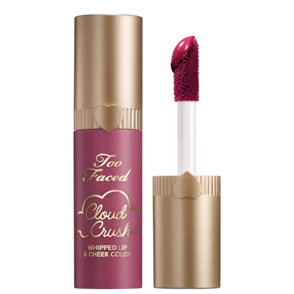 Blush Líquido Too Faced Cloud Crush Whipped Lip & Cheek Bed of Roses, 4ml.