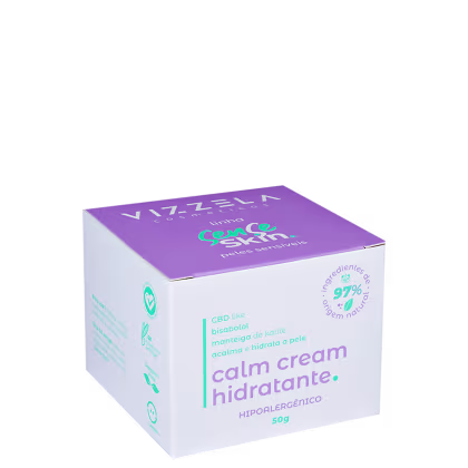Imagem do produto Vizzela Cosméticos Sense Skin - Creme Facial Calmante 50g