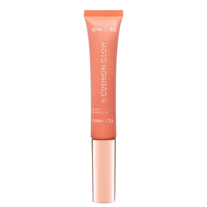 Blush Líquido Bruna Tavares BT Cushion Glow Coral, 15g.