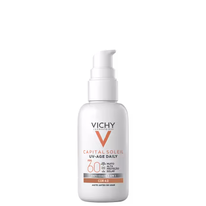 Imagem do produto Vichy UV-Age Daily Cor 4.0 FPS 60 - Protetor Solar Facial 40g