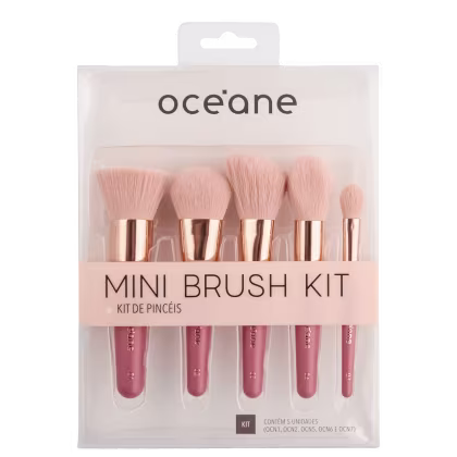 Imagem do produto Kit Océane Mini Brush Coral (5 Produtos)