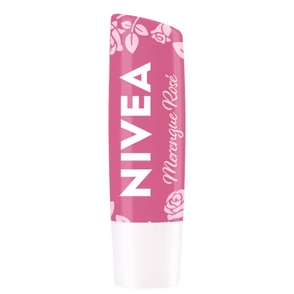 Hidratante Labial NIVEA Bridgerton Merengue Rosé, 4,8g.