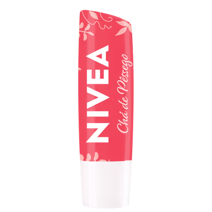 Hidratante Labial NIVEA Bridgerton Chá de Pêssego, 4,8g.