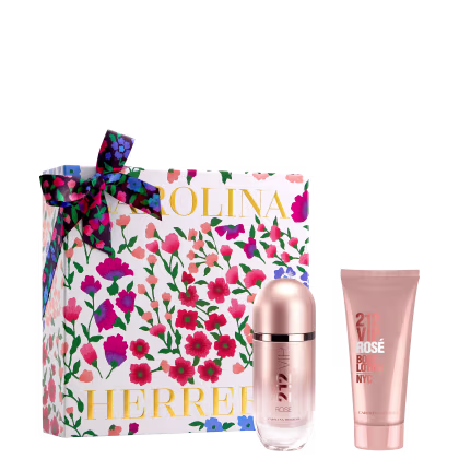 Imagem do produto Conjunto 212 VIP Rosé Carolina Herrera Feminino - Perfume Eau de Parfum 80ml + Body Lotion 100ml
