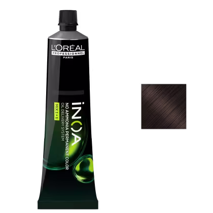 Imagem do produto L'Oréal Professionnel iNOA 5.8 Castanho Claro Marrom - Coloração Permanente 60g