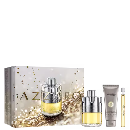 Imagem do produto Conjunto The Most Wanted Azzaro Masculino - Perfume Eau de Toilette 100ml + Hair Gel 75ml + Travel Size 10ml