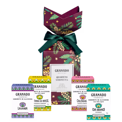 Imagem do produto Kit Granado Bombom Terrapeutics Sabonetes (4 Produtos)