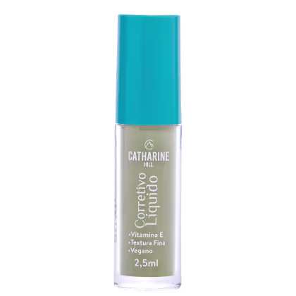Corretivo Líquido Catharine Hill Fluid Concealer Green de 2,5ml