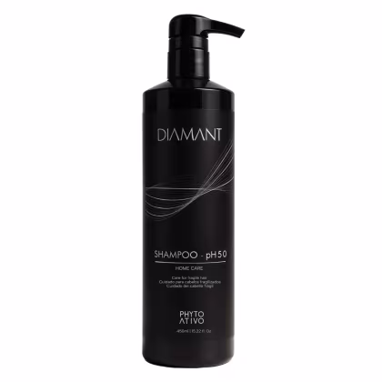 Imagem do produto Shampoo Diamant Reestruturação e Reconstrução Phyto Ativo 450ml
