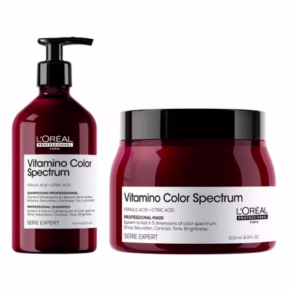 Kit L'Oréal Professionnel Vitamino Color Spectrum Duo Treat, 2 produtos.