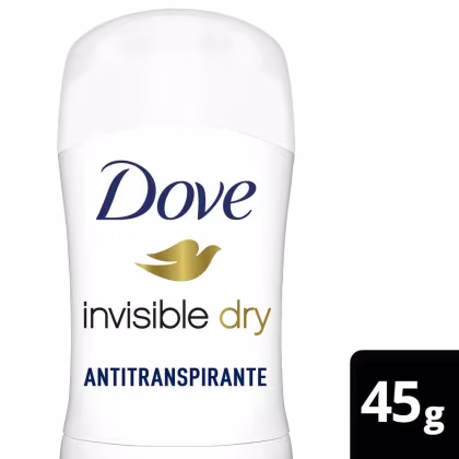 Imagem do produto Desodorante Antitranspirante Stick Dove Invisible Dry 45g