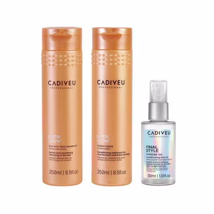 Imagem do produto Kit Cadiveu Nutri Glow Shampoo 250ml + 3 Produtos