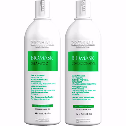 Imagem do produto Prohall Biomask - Kit Home Care Manutenção Tamanho Econômico (2 Produtos)