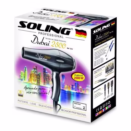Imagem do produto Secador de Cabelo Soling Dubai 2400W - 110V