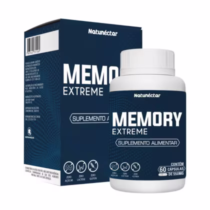 Imagem do produto Memory 500mg 60 Cápsulas - Memoria