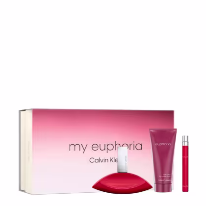 Imagem do produto Kit Calvin Klein My Euphoria Feminino - Edp 100ml + 10ml + Bl 100ml