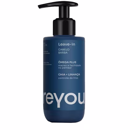 Imagem do produto Reyou Ômega Plus Chia + Linhaça Cabelo Barba - Leave In 120ml