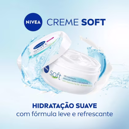 Imagem do produto Kit C3 Hidratante Soft Fórmula Refrescante 48g cada - Nívea