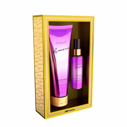 Imagem do produto Kit Pokoloka Amore Feminino - Body Splash 60ml + Hidratante 240ml