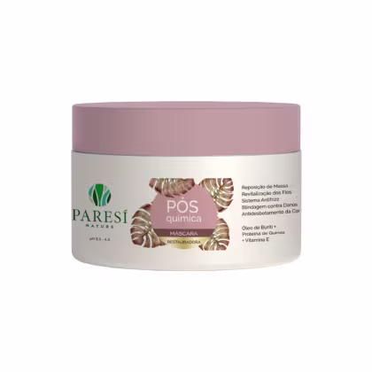 Máscara Capilar Paresí Nature Pós Química, 300g.