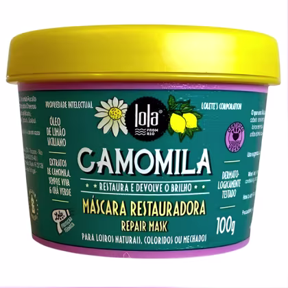 Imagem do produto Lola Cosmetics Camomila Máscara Capilar 100g