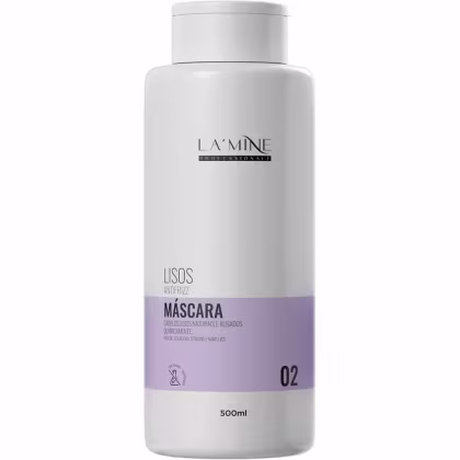 Imagem do produto La'Mine Lisos - Máscara Antifrizz 500ml