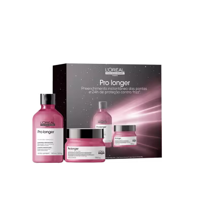 Imagem do produto Kit Pro Longer Máscara 250ml + Shampoo 300ml