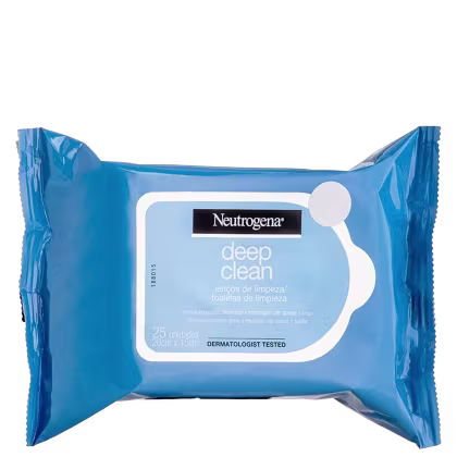 Imagem do produto Neutrogena Deep Clean - Lenço Demaquilante (25 Unidades)