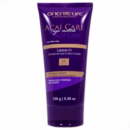 Imagem do produto Leave-in Protetor Térmico Açai Care 150g Oriente Life