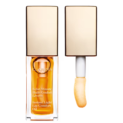Imagem do produto Clarins Instant Light Lip Comfort Oil 01 Honey - Hidratante Labial 7ml