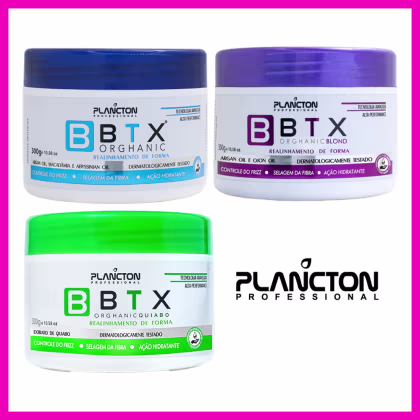 Imagem do produto Botox Capilar Orgânico- BTX Orghanic - Redução De Volume - Plancton Profissional - 100g
