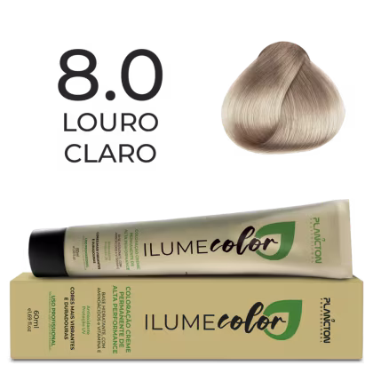 Imagem do produto Coloração Ilume Color Plancton Profissional - 8.0 Louro Claro