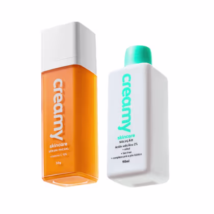Imagem do produto Kit Creamy Skincare Vitamina C Antiacne (2 produtos)