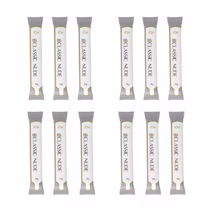 Imagem do produto Classic Nude Gel Refil 14g Kit 12 Gel Construtor Volia