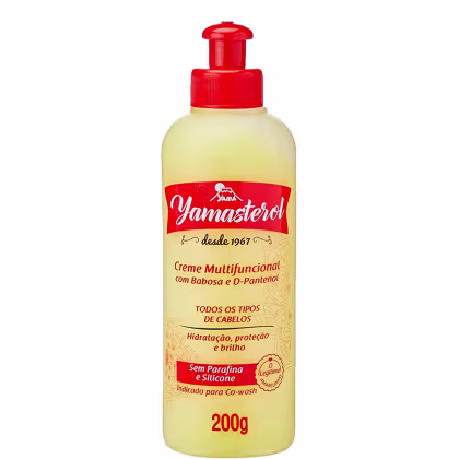 Imagem do produto Yamá Yamasterol Babosa e D-Pantenol - Creme Multifuncional Co-Wash 200g