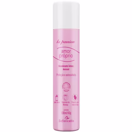 Imagem do produto Desodorante Intimo Feminino Morango com Champanhe Amor Proprio 100ml