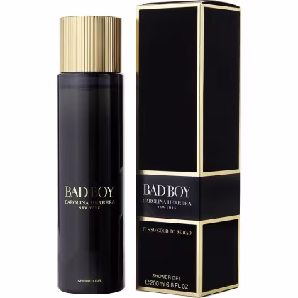 Imagem do produto Gel De Banho Masculino Carolina Herrera Ch Bad Boy 200 Ml