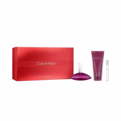 Imagem do produto Kit Calvin Klein Euphoria 100ml + Body Lotion 200ml + Travel Size 10ml