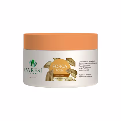 Máscara Capilar Fortificante Paresí Nature Força Total, 300g.