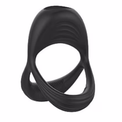 Imagem do produto Anel Peniano com Vibrador Duplo Escroto Prolonga Ereção