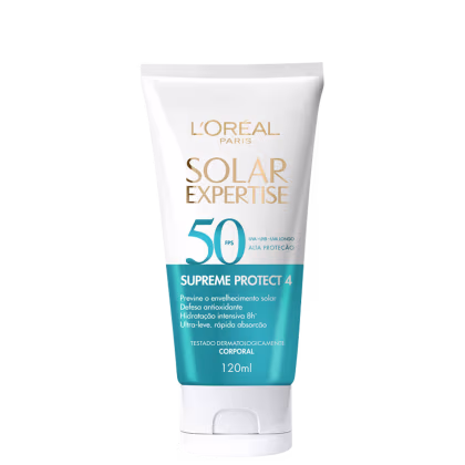Imagem do produto L'Oréal Paris Solar Expertise Supreme Protect 4 FPS50 - Protetor Solar Corporal 120ml