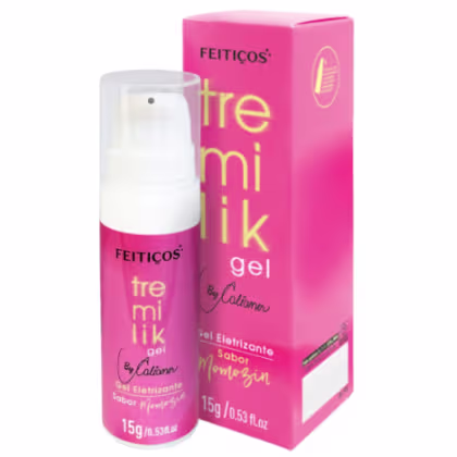 Imagem do produto Tremilik Momozin - Gel Beijável Excitante Pulsa Eletrizante Vibra 15g