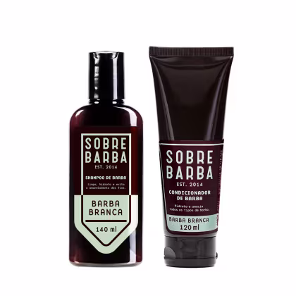 Imagem do produto Dupla Sobrebarba - Shampoo e Condicionador para Barbas Brancas