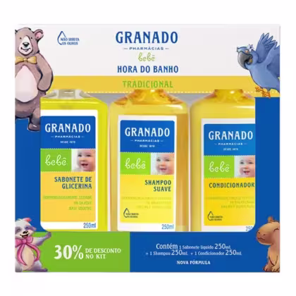 Imagem do produto Kit Bebê Hora Do Banho Tradicional