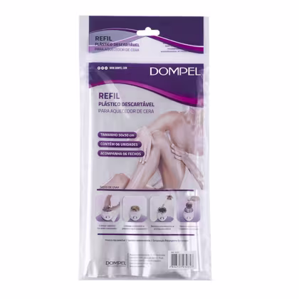 Imagem do produto Refil Plastico Protetor Dompel Descartavel p/ Cera c/ 6 und.