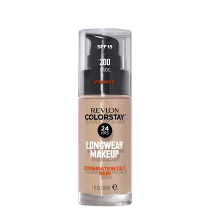 Imagem do produto Revlon ColorStay 24 Horas Pele Mista à Oleosa FPS15 200 Nude - Base Líquida 30ml