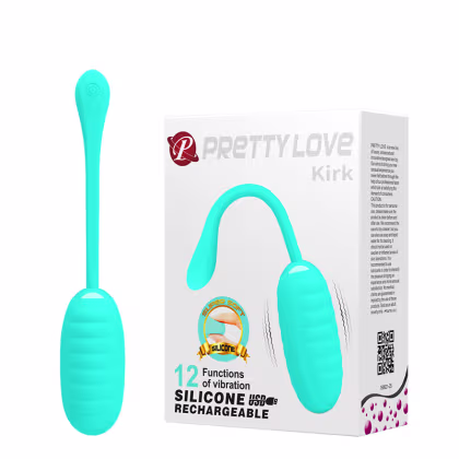 Imagem do produto Bullet Kirk em Silicone Super Soft Texturizado e Recarregável - Pretty Love