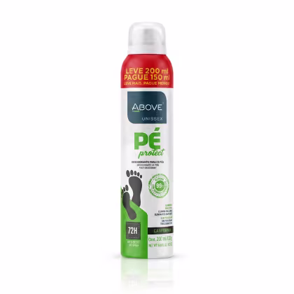 Imagem do produto DESODORANTE PARA OS PÉS ABOVE PÉ PROTECT UNISSEX 200ML